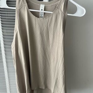 lululemon athletica Light Beige Tank Top